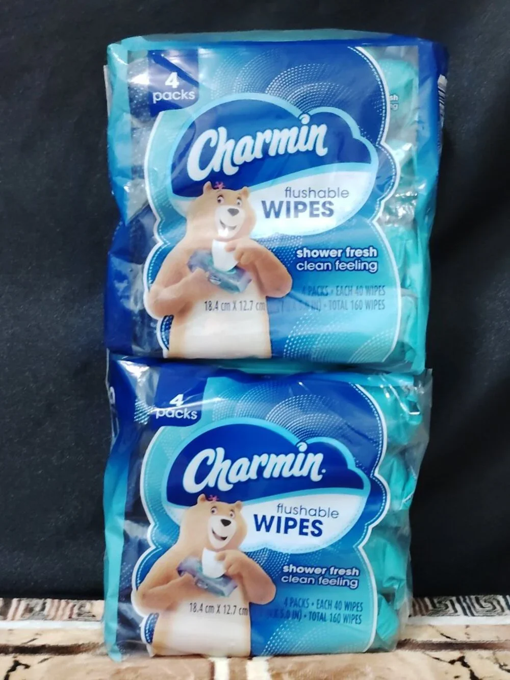 Charmin Flushable Wipes, 8 Packs, 40 Wipes Per Pack